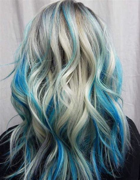 dirty blonde hair with blue highlights|light brown hair blonde highlights.